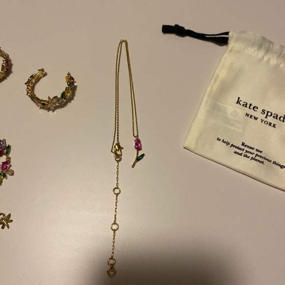 Kate Spade greenhouse flowers jewelry set - Picture 11 of 11